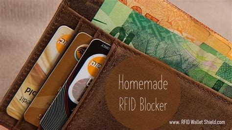 diy rfid credit card blocker|make your own rfid blocker.